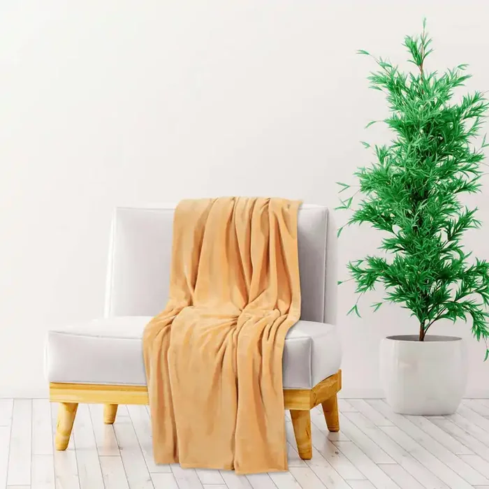 vidaXL Blanket Desert Mist 200×240 cm Polyester