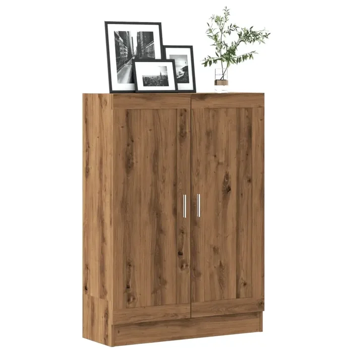 vidaXL Book Cabinet Artisan Oak 82.5×30.5×115 cm Engineered Wood