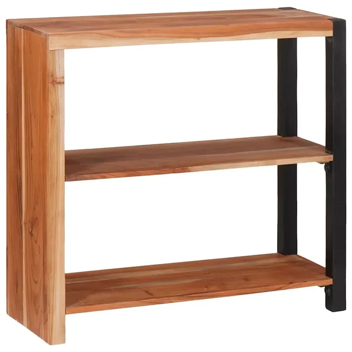 vidaXL Bookcase Solid Acacia Wood