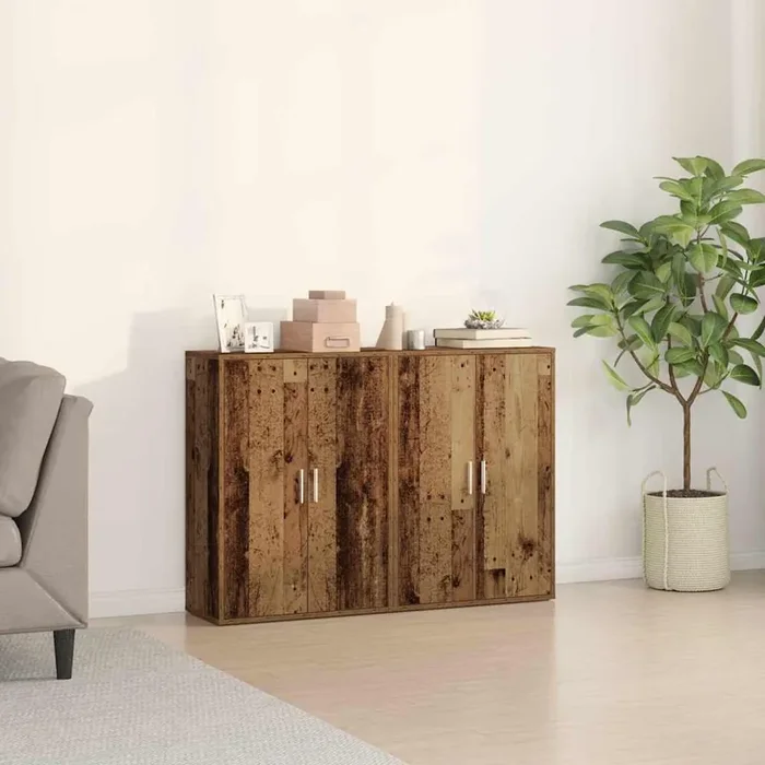 vidaXL Buffet Sideboard Old wood 120 x 31 x 84 cm Engineered Wood