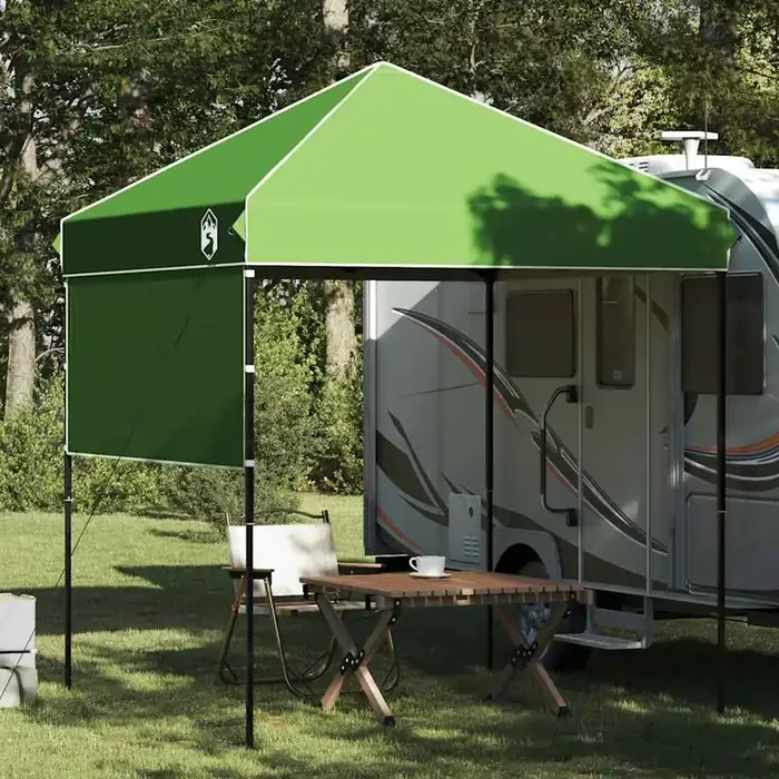 vidaXL Canopy Tent Green 200 x 200 cm Oxford fabric