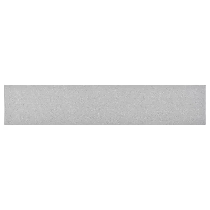 vidaXL Carpet Runner Light Grey 80×400 cm