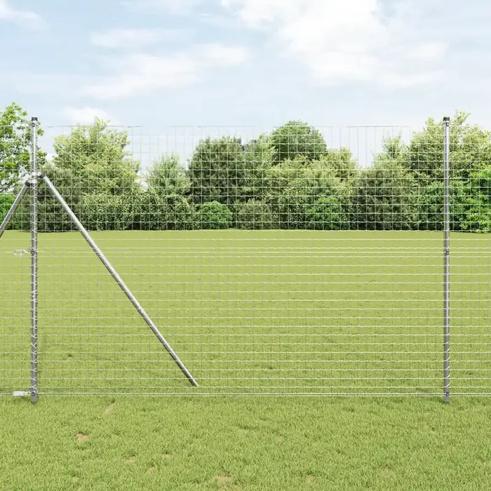 vidaXL Euro Fence 1,6×10 m Galvanised Steel