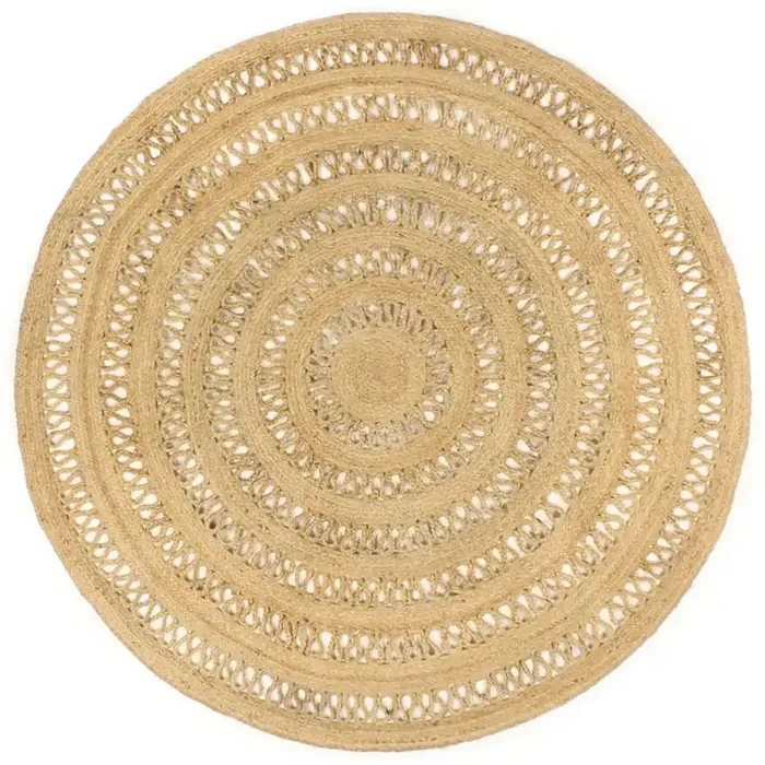 vidaXL Handmade Rug Braided Jute 180 cm