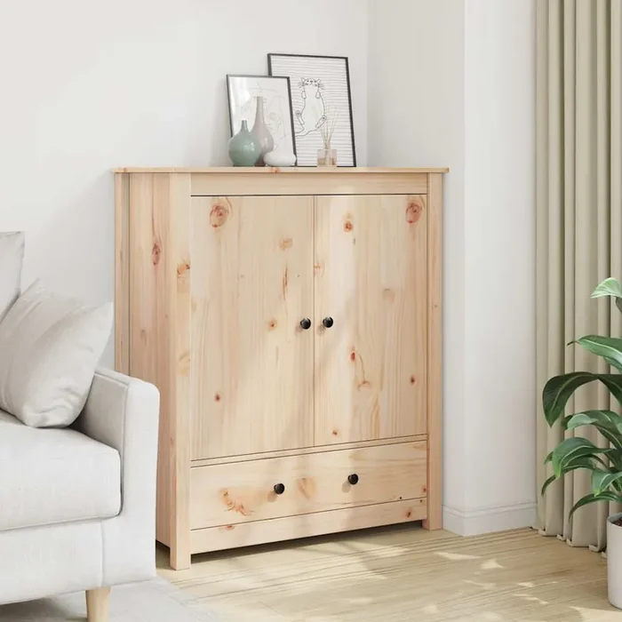 vidaXL Highboard 83×41,5×100 cm Solid Wood Pine