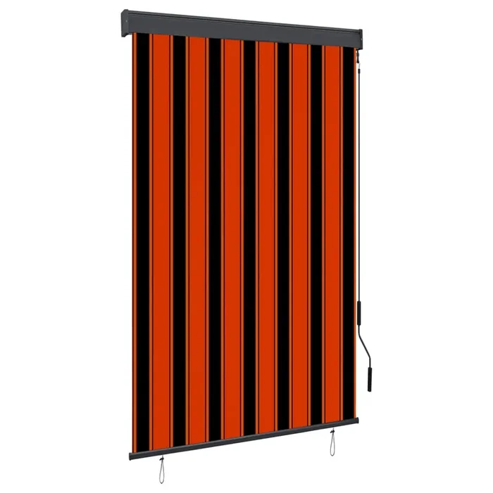 vidaXL Outdoor Roller Blind 120×250 cm Orange and Brown