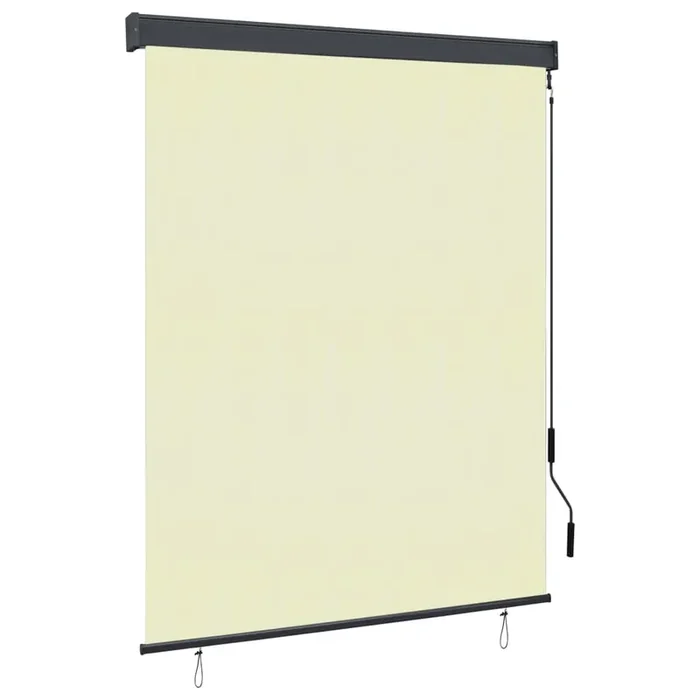 vidaXL Outdoor Roller Blind 140×250 cm Cream