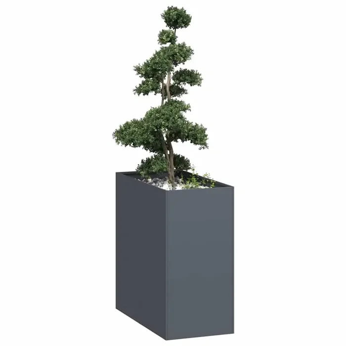vidaXL Planter Anthracite 40x80x80 cm Steel