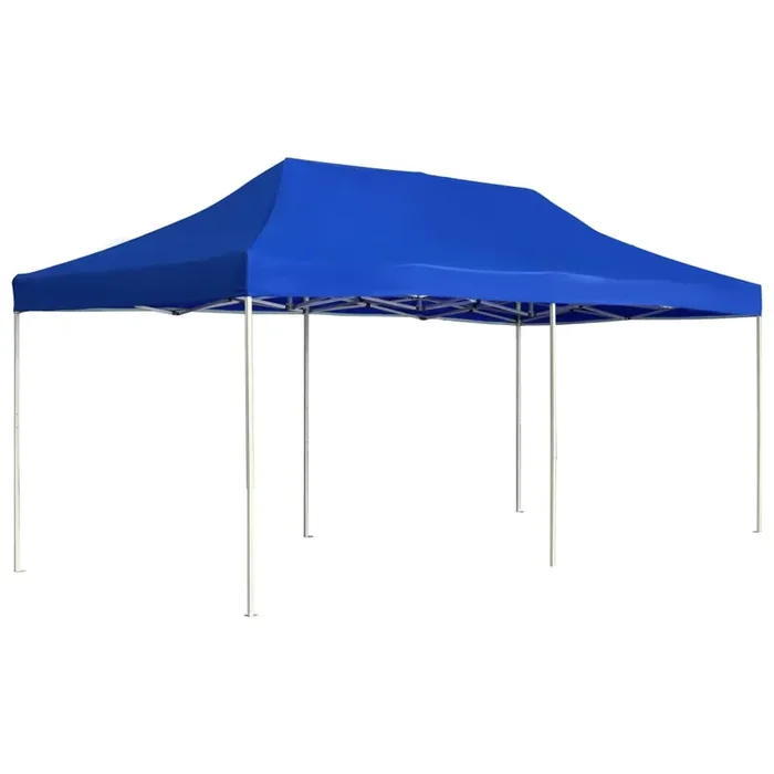 vidaXL Professional Folding Party Tent Aluminium 6×3 m Blue