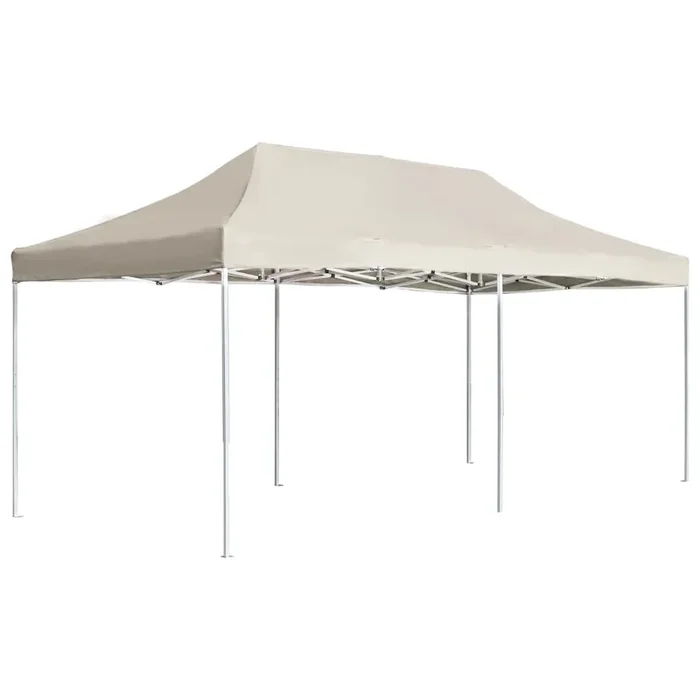 vidaXL Professional Folding Party Tent Aluminium 6×3 m Cream