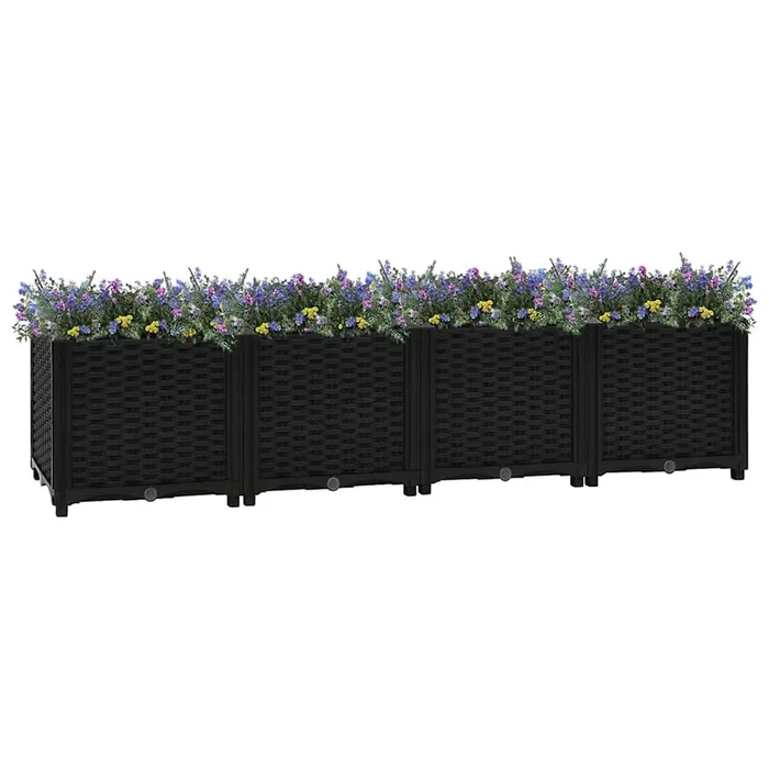 vidaXL Raised Bed 160x40x38 cm Polypropylene