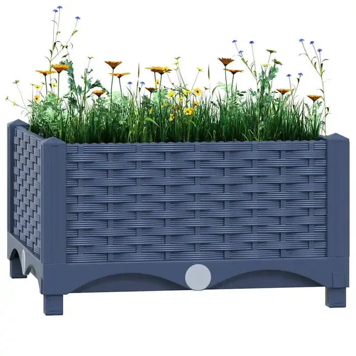 vidaXL Raised Bed 40x40x23 cm Polypropylene
