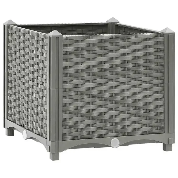 vidaXL Raised Bed 40x40x38 cm Polypropylene