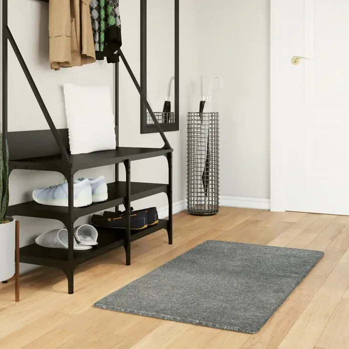 vidaXL Shaggy Rug PAMPLONA High Pile Modern Green 60×110 cm