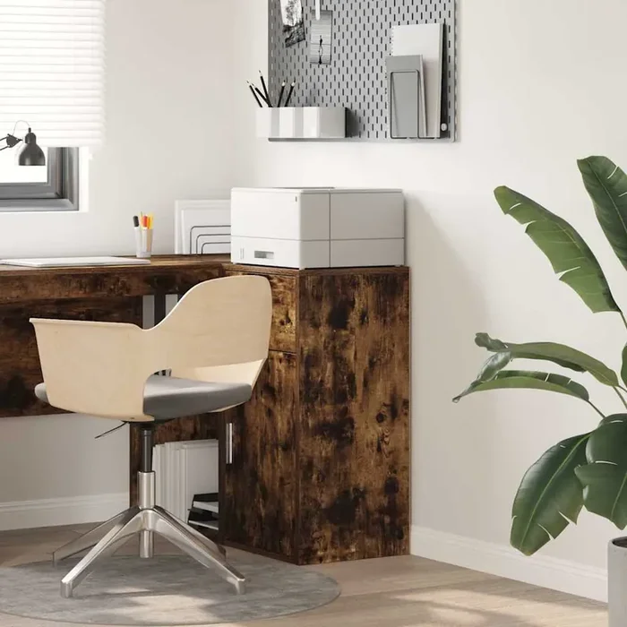 vidaXL Smoked Oak Storage Cabinet Smoked oak