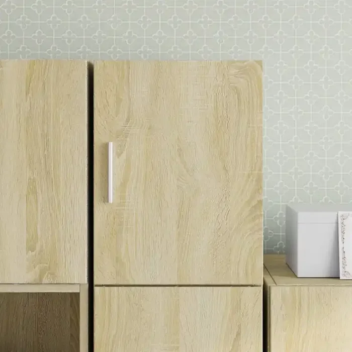 vidaXL Wall Cabinet Sonoma Oak 30×42.5×40 cm Engineered Wood