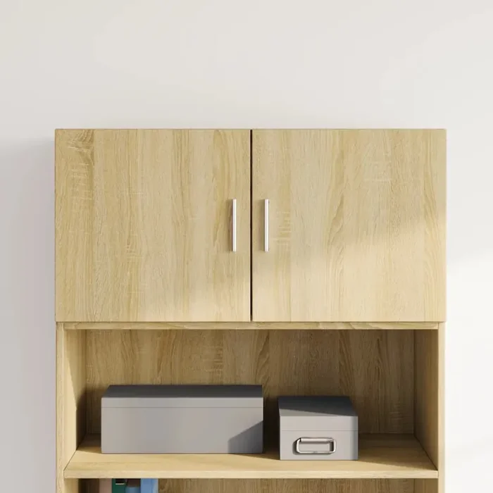 vidaXL Wall Cabinet Sonoma Oak 80×42.5×40 cm Engineered Wood