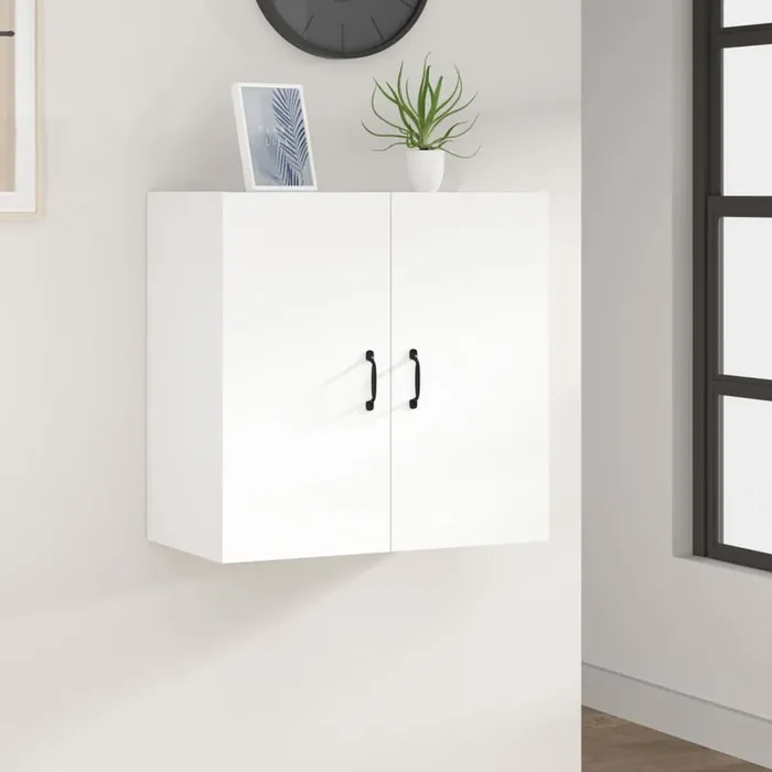 vidaXL Wall Cabinet White 60x31x60 cm Engineered Wood