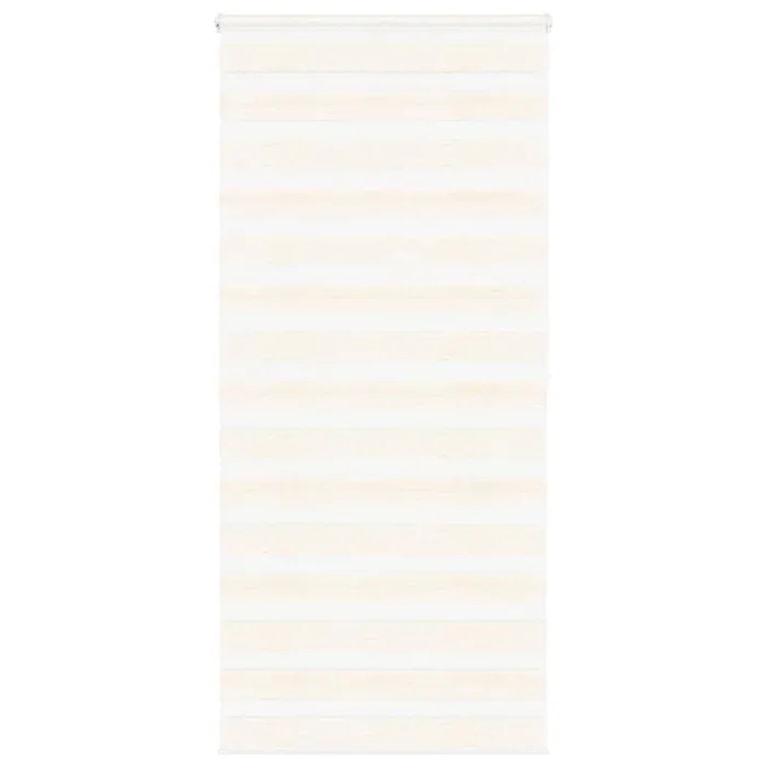 vidaXL Zebra Blind Marble Beige 110×200 cm Fabric Width 105.9 cm Polyester