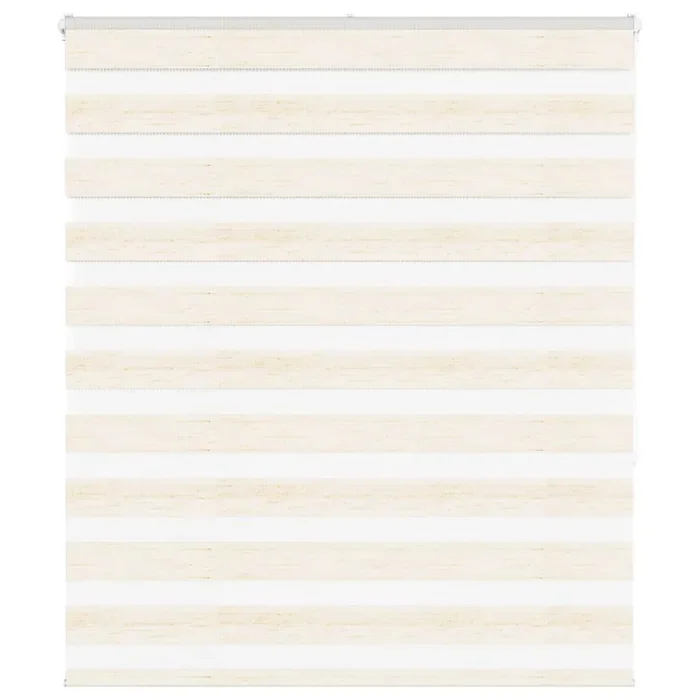 vidaXL Zebra Blind Marble Beige 135×150 cm Fabric Width 130.9 cm Polyester