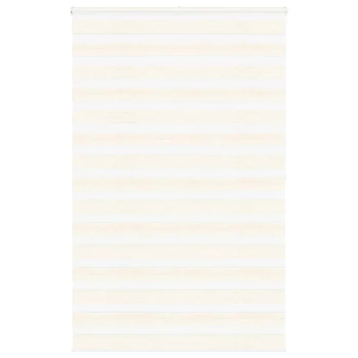 vidaXL Zebra Blind Marble Beige 140×200 cm Fabric Width 135.9 cm Polyester