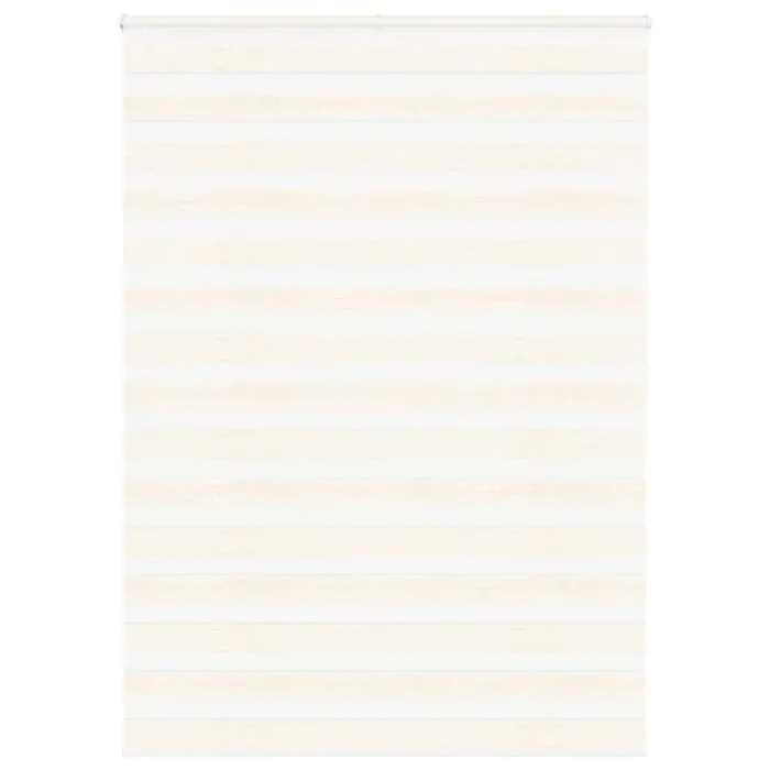 vidaXL Zebra Blind Marble Beige 160×200 cm Fabric Width 155.9 cm Polyester