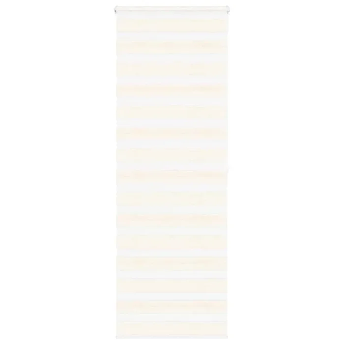 vidaXL Zebra Blind Marble Beige 75×200 cm Fabric Width 70.9 cm Polyester