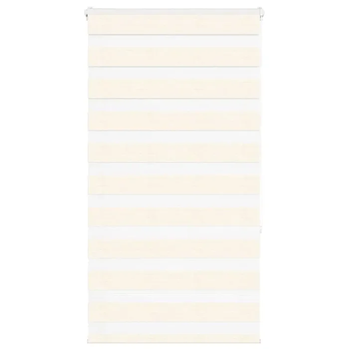 vidaXL Zebra Blind Marble Beige 80×150 cm Fabric Width 75.9 cm Polyester