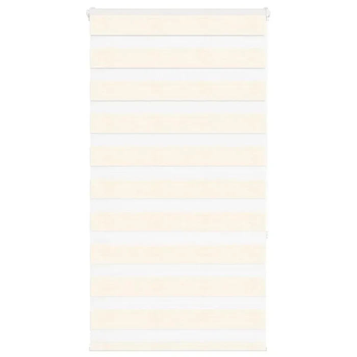 vidaXL Zebra Blind Marble Beige 85×150 cm Fabric Width 80.9 cm Polyester