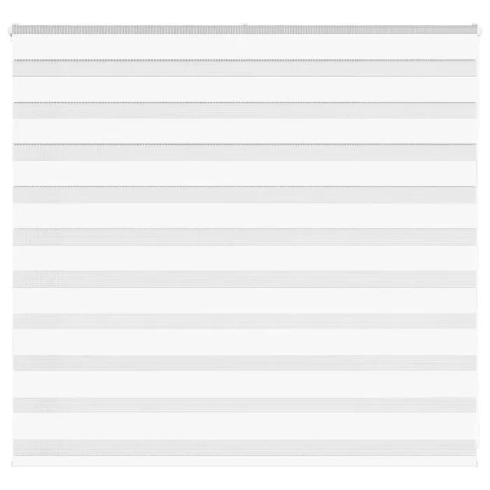 vidaXL Zebra Blind White 165×100 cm Fabric Width 160.9 cm Polyester