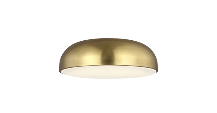 Visual Comfort Kosa Single Light 13″ Wide LED Flush Mount Ceiling Fixture – 277V