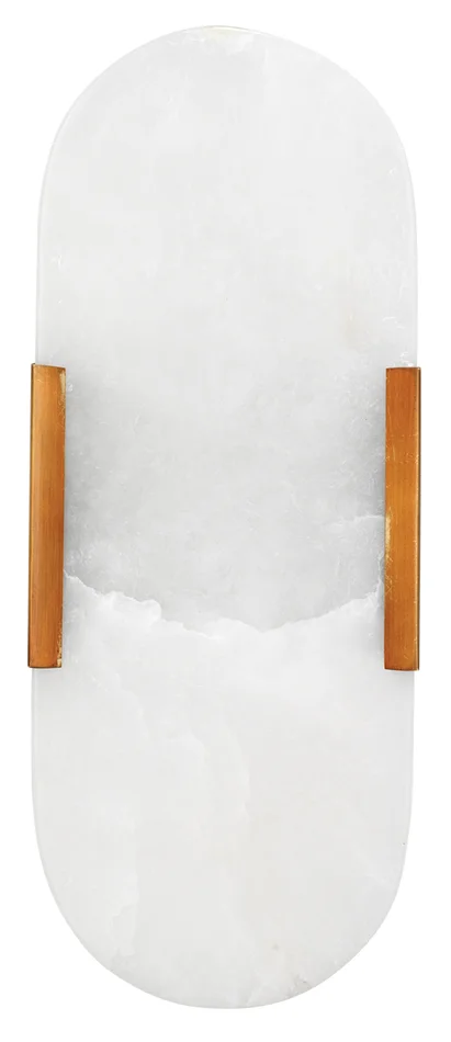 Wall Sconce, Antique Brass Metal