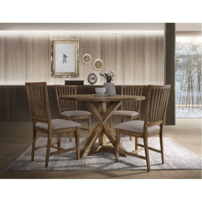 Wallace II 48″Dia Round Dining Table