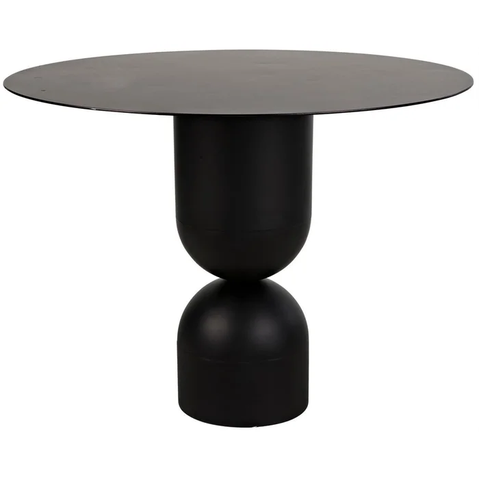 Wanda Dining Table – Black Steel