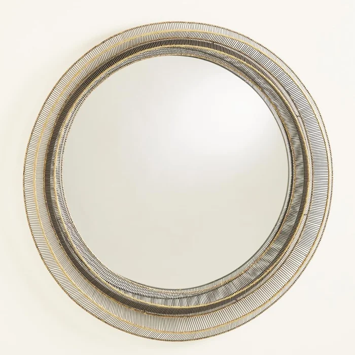 Wire Ribbon Mirror